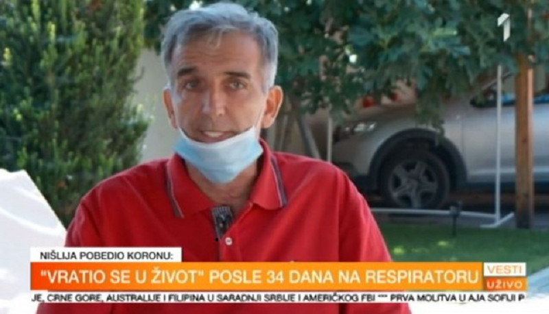 ISPOVEST ČOVEKA KOJI JE PROVEO 34 DANA NA RESPIRATORU: Nisam imao straha, verovao sam u sebe!