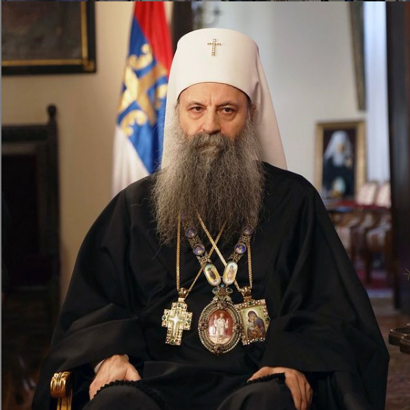 PATRIJARH PORFIRIJE U VISOKIM DEČANIMA: Da zaštitimo baštinu SPC na Kosovu i Metohiji