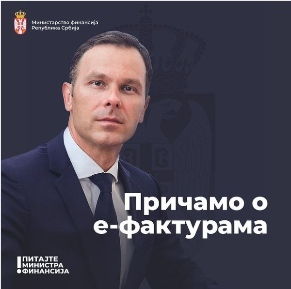 PITAJTE MINISTRA FINANSIJA: Počela sa radom nova rubrika na Instagram profilu Siniše Malog!
