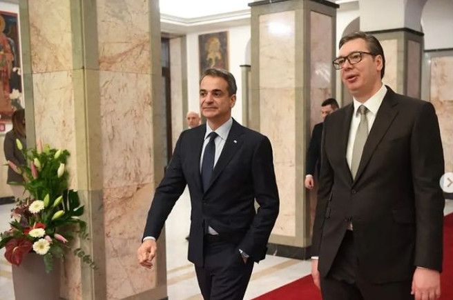 MICOTAKIS STIGAO U BEOGRAD: Vučić ugostio premijera Grčke, slede izjave za medije