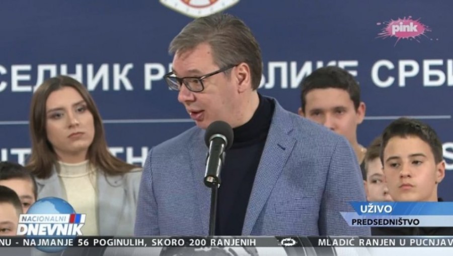 PREDSEDNIK VUČIĆ SA SRPSKOM DECOM IZ REGIONA: Ovde će vas uvek dočekati ljubav! (VIDEO)