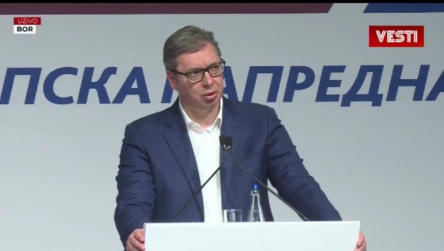 PREDSEDNIK VUČIĆ PRED VIŠE HILJADA LJUDI: Bor ima budućnost kao i ceo istok Srbije!