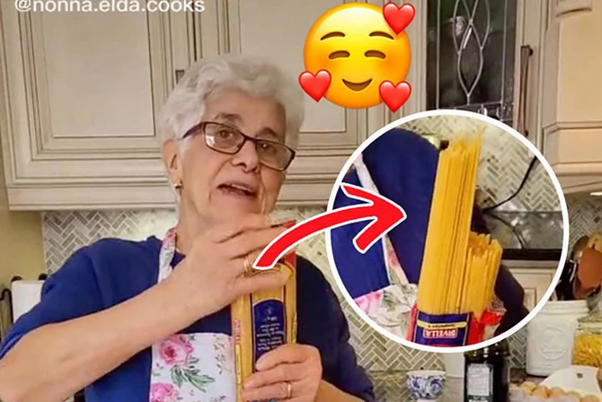 GENIJALAN TRIK ITALIJANSKE BAKE ZA OTVARANJE ŠPAGETA: Ne trebaju vam ni makaze ni nož!