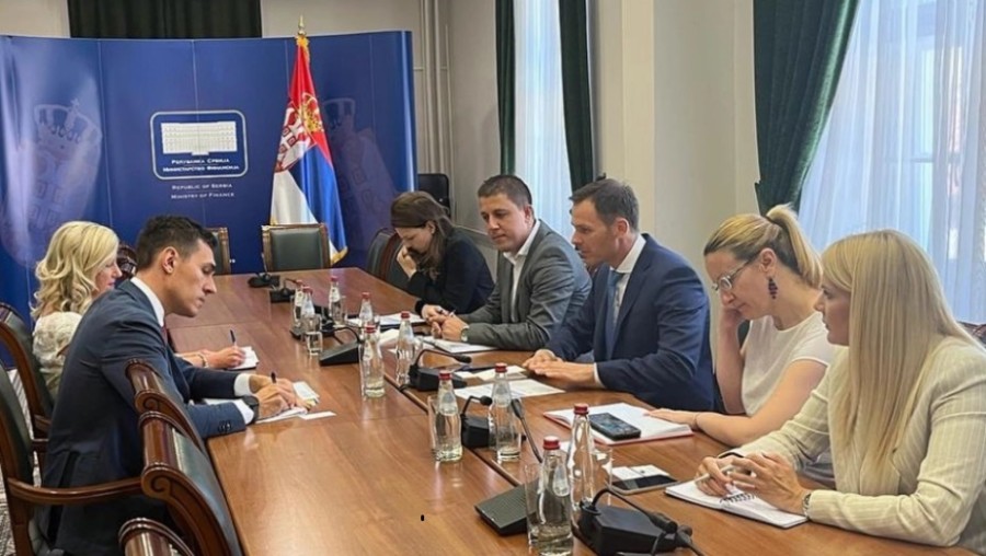 OČEKUJU NAS ZNAČAJNA ULAGANJA: Siniša Mali se sastao s predstavnicima Evropske investicione banke