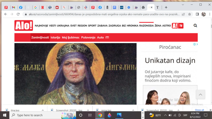 PREPODOBNA MATI ANGELINA SRPSKA: Uradite ovo na praznik zaštitnice siromašnih!