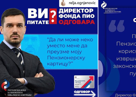 EVO ODGOVORA I ZA NAJSTARIJE PENZIONERE Ko sve može umesto vas da preuzme penzionersku karticu i uruči vam je