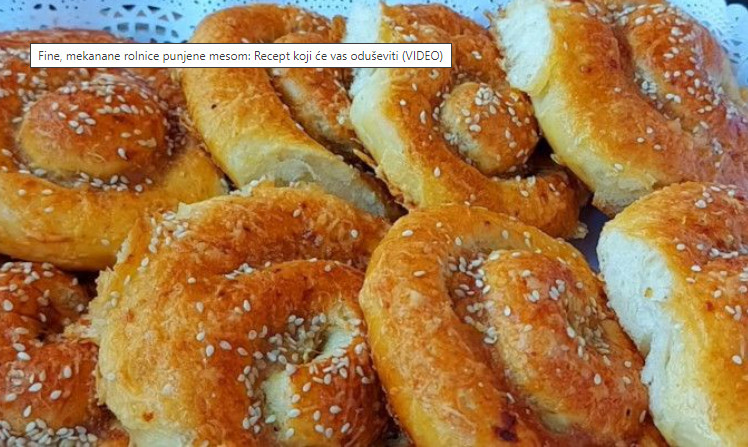 DORUČAK KOJI ĆE VAS ODUŠEVITI Recept za fine, mekane rolnice punjene mesom