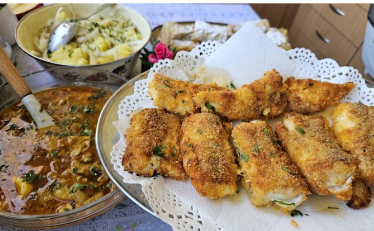 NAJUKUSNIJI POSNI RUČAK Recept za oslića iz rerne sa belim lukom
