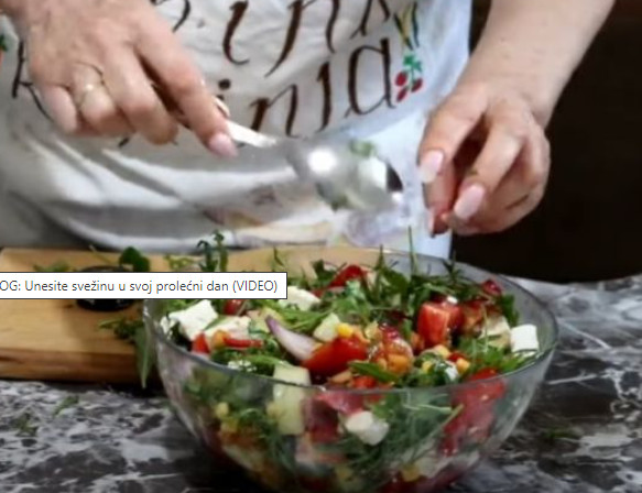 DVE SJAJNE SALATE KAO PRILOG Unesite svežinu u svoj prolećni dan