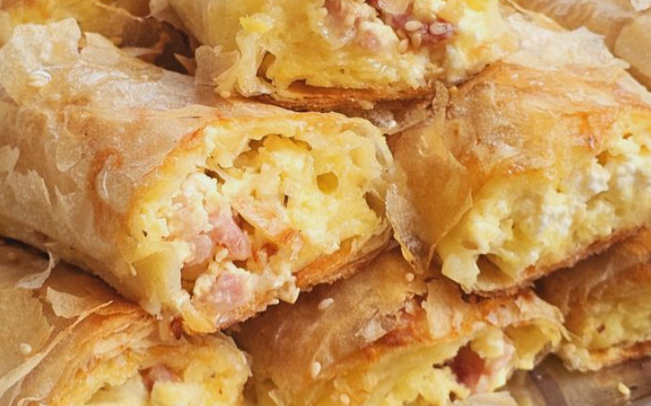 PITA ZA DORUČAK Sa šunkom i sirom, isprobajte ovaj odličan recept