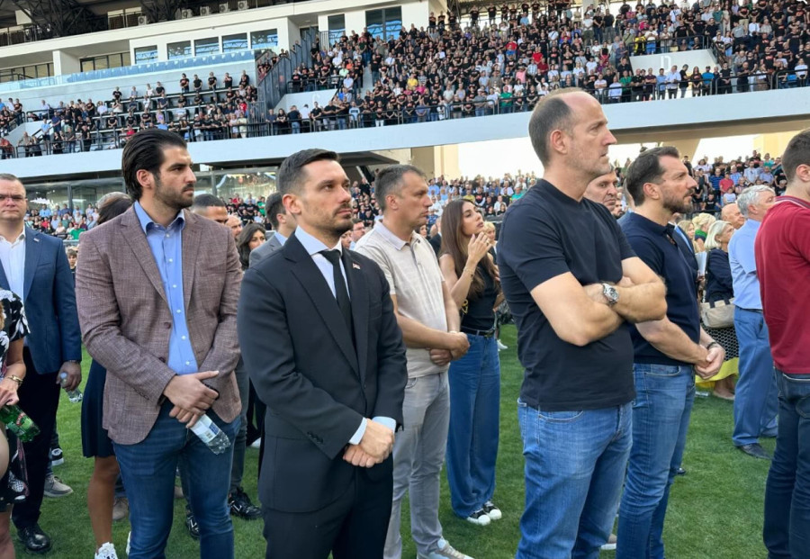 DIREKTOR FONDA PIO PRISUSTVOVAO DANU SEĆANJA Relja Ognjenović na manifestaciji posvećenoj stradalim i prognanim Srbima u oružanoj akciji "Oluja"