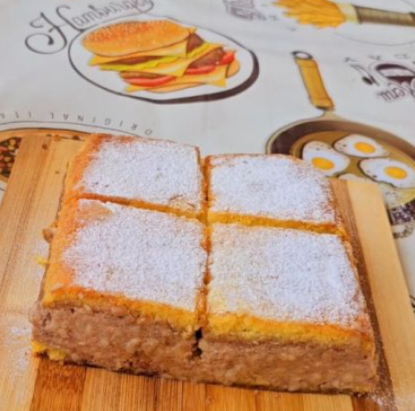 KOLAČ SA JABUKAMA I GRIZOM Jednostavan recept za preukusan desert