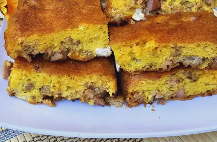 RECEPT ZA IDEALAN DORUČAK Pita s mesom bez kora, sprema se brzo i lako u tri koraka