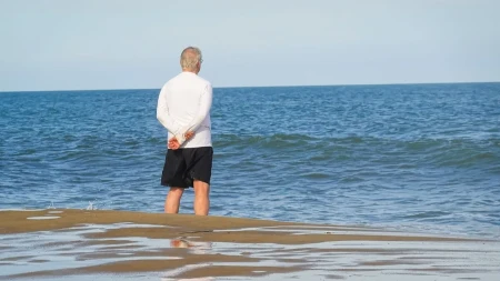 Prvi put video more u 78. godini - deda nije mogao da zaustavi suze